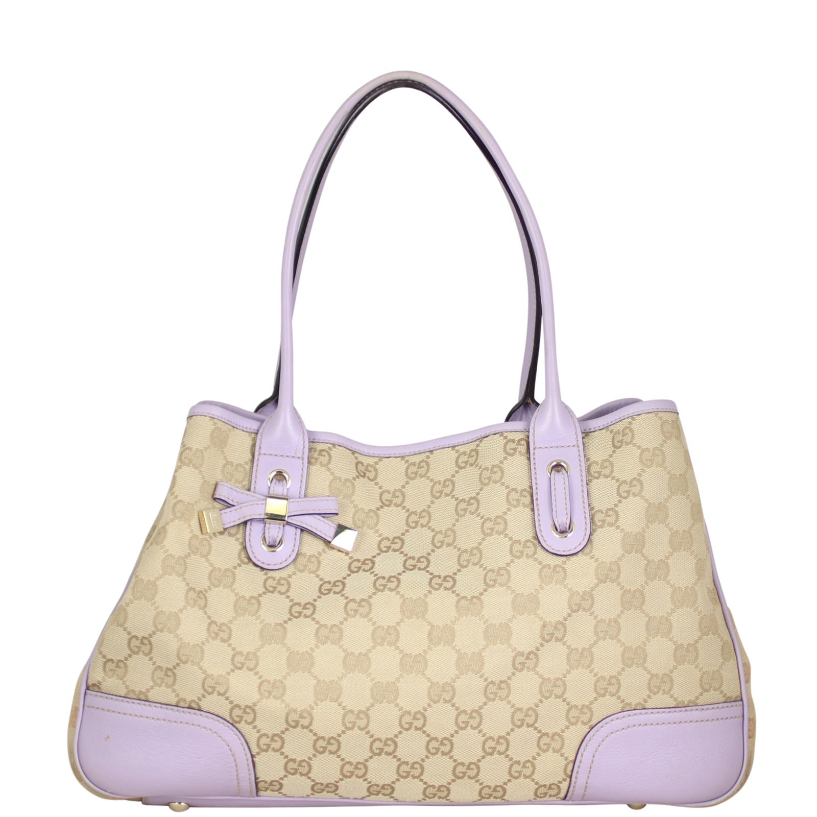 Gucci GG Supreme Canvas Princy Tote Front