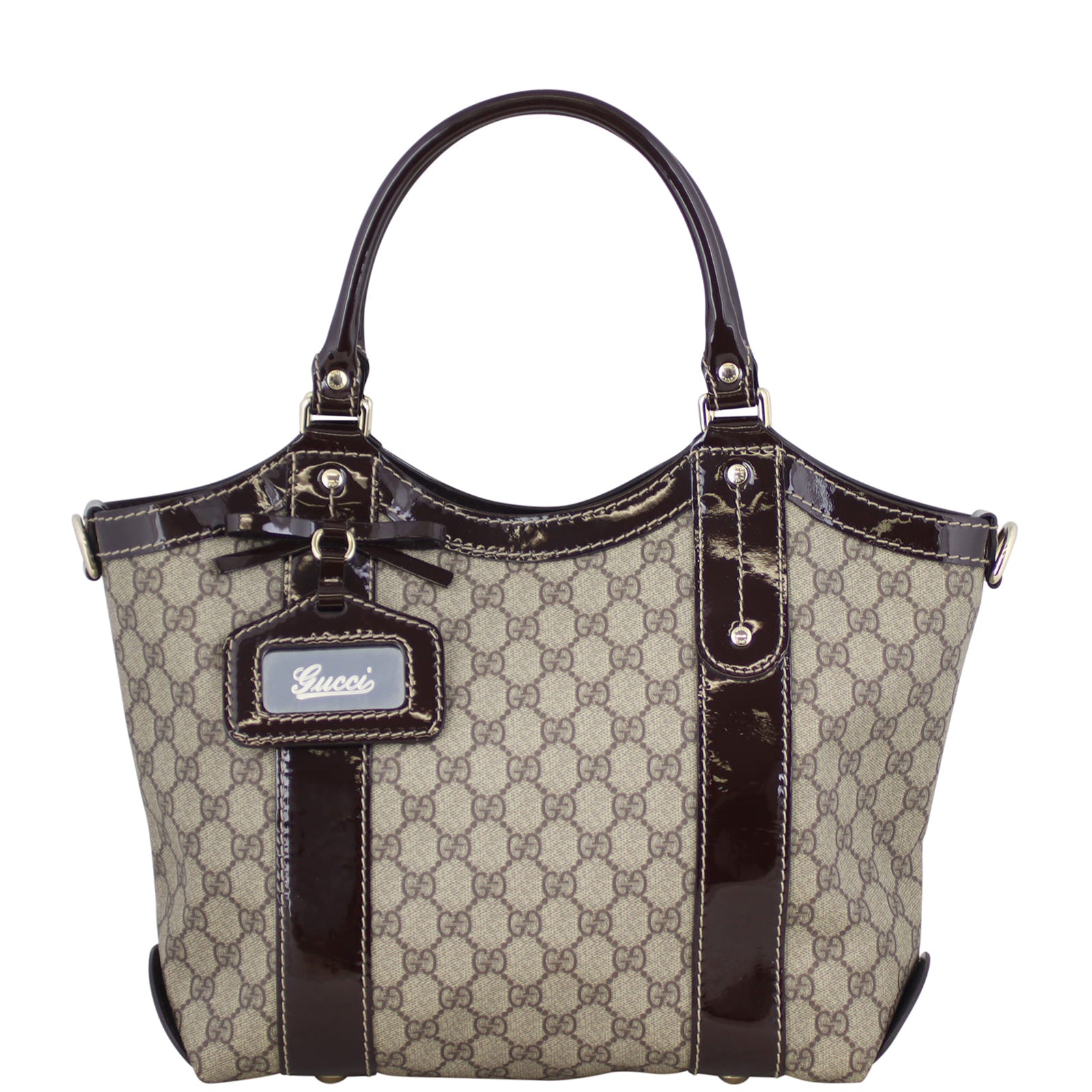 Gucci GG Supreme Tote Front