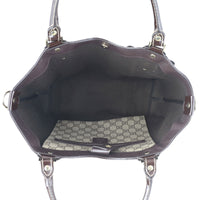 Gucci GG Supreme Tote Interior