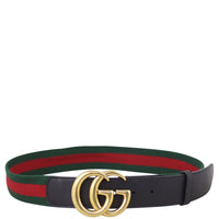 Gucci GG Web Belt Front