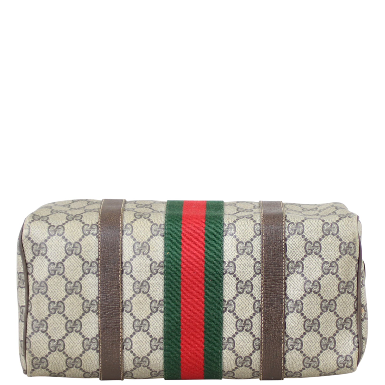 Gucci GG Web Sherry Line Boston Base