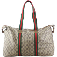 Gucci GG Web Sherry Line Tote Back