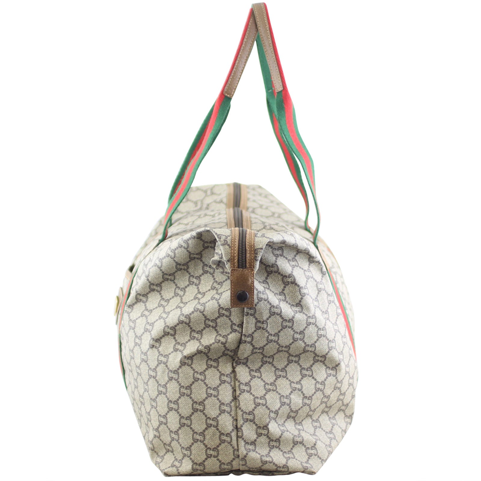 Gucci GG Web Sherry Line Tote Left