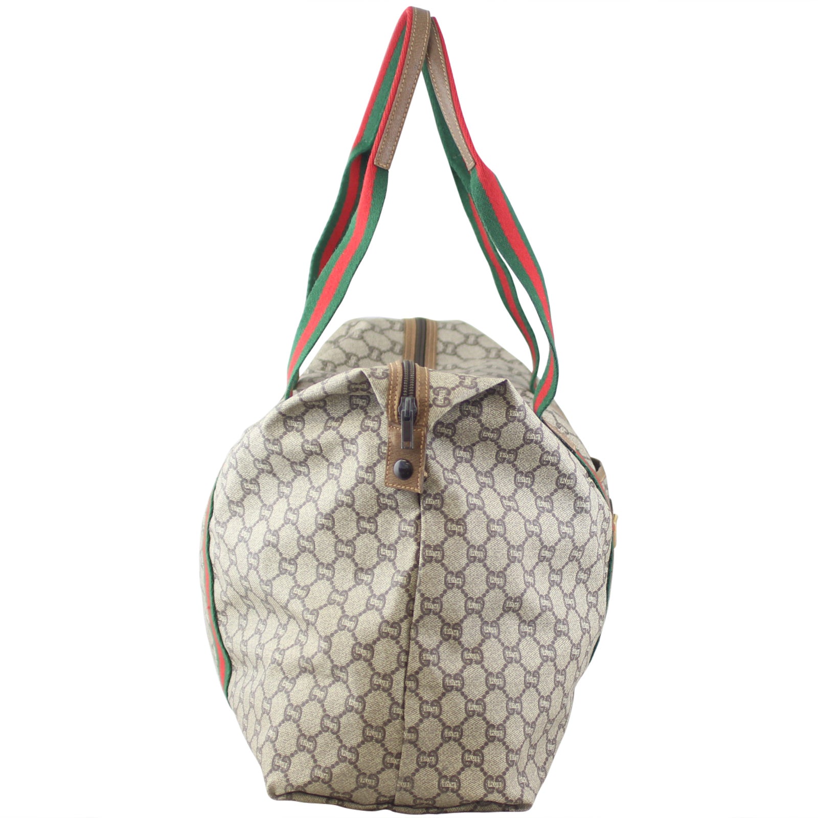 Gucci GG Web Sherry Line Tote Right