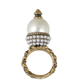 Gucci Glass Pearl Spike Ring Base