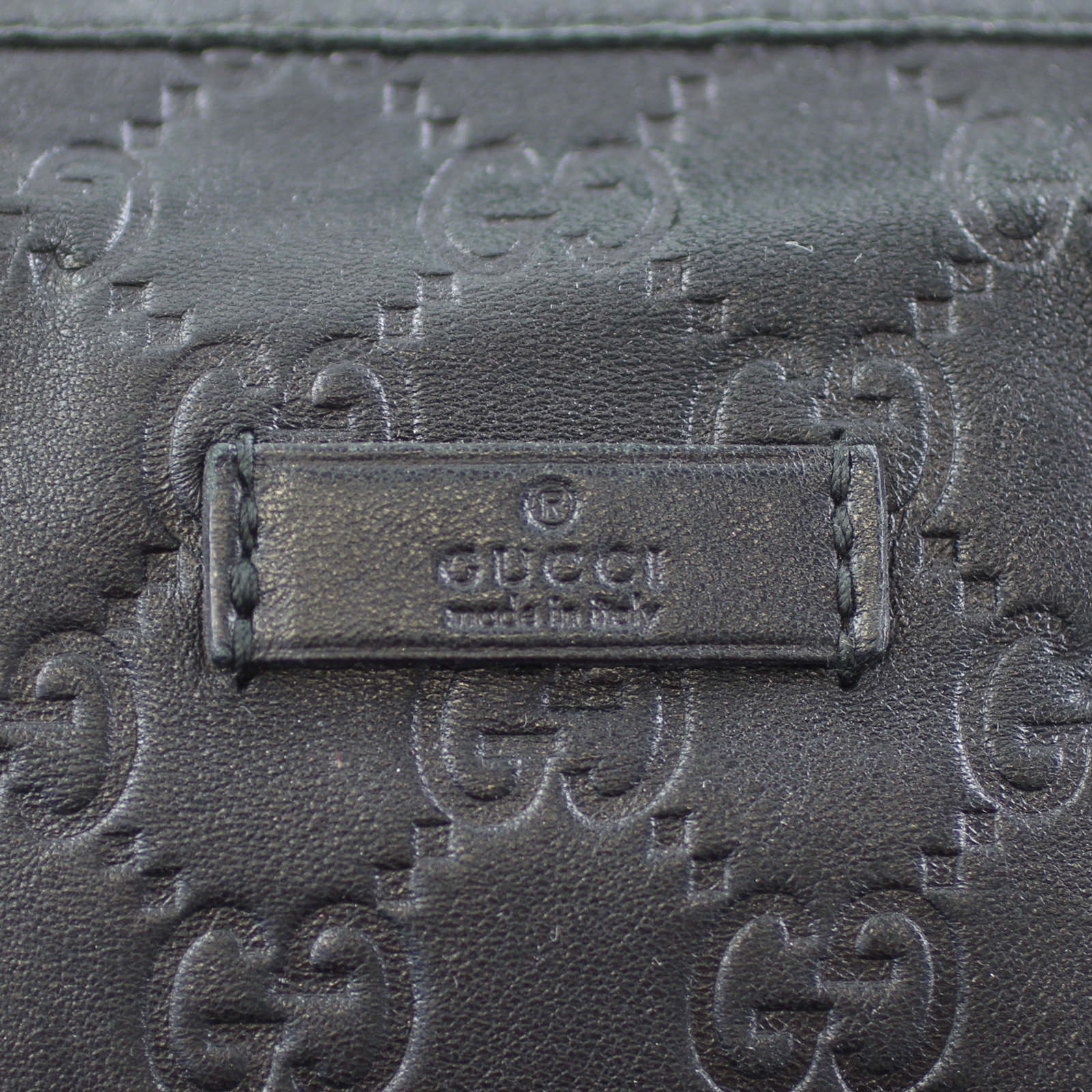 Gucci Guccissima Boston Bag Exterior