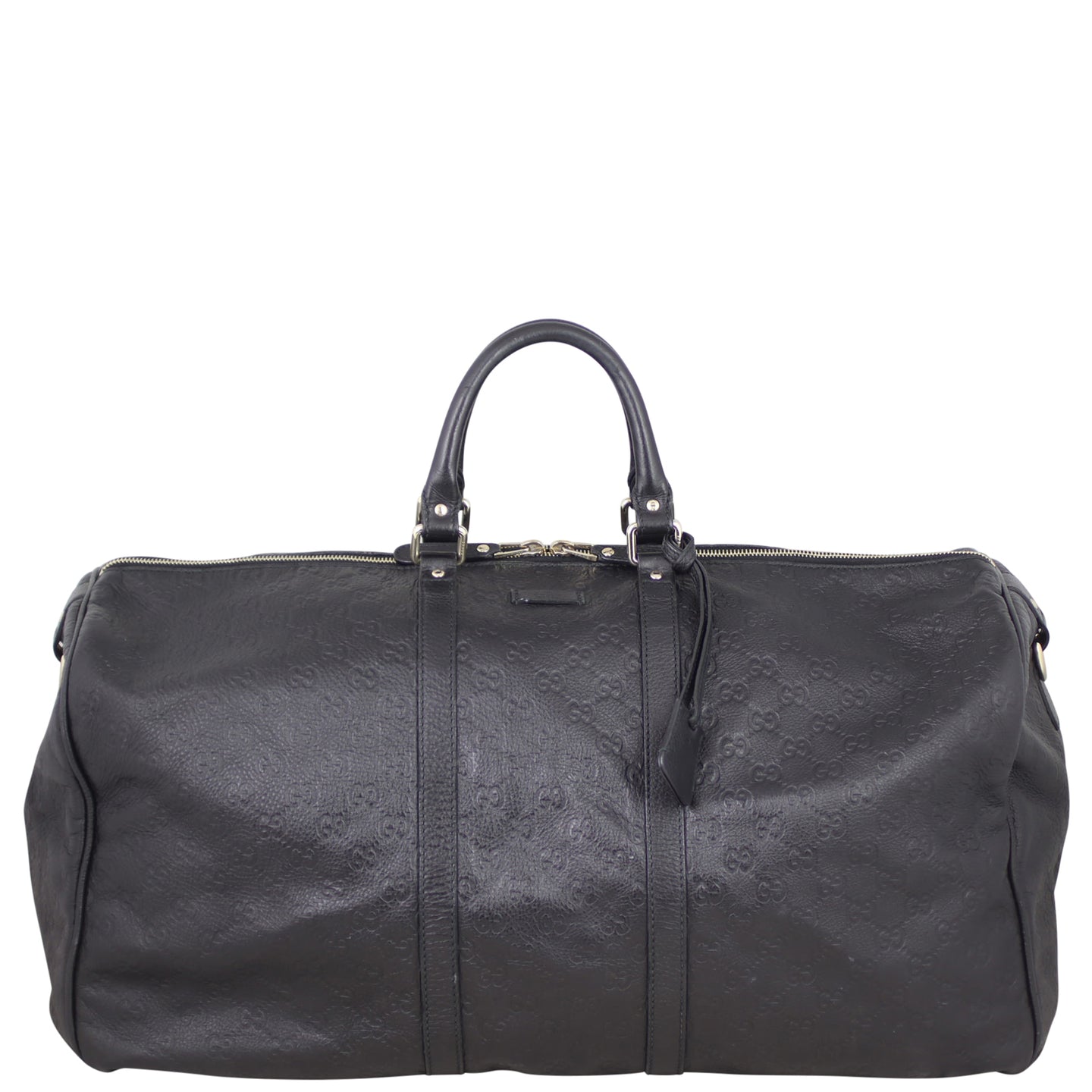 Gucci Guccissima Signature Leather Duffle Front