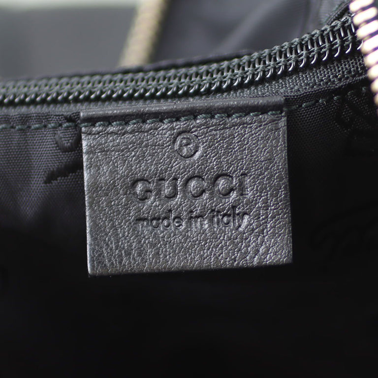 Gucci Guccissima Signature Leather Duffle Stamp