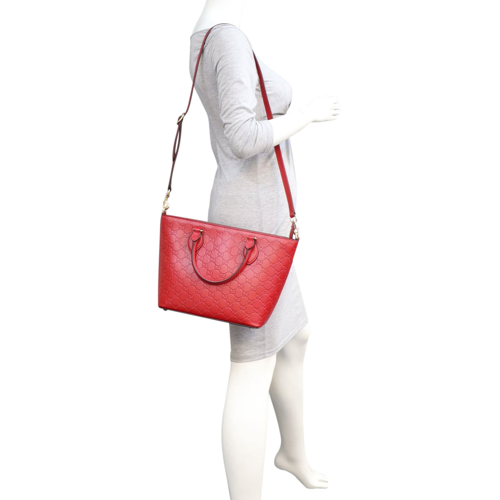 Gucci Guccissima Small Tote Mannequin