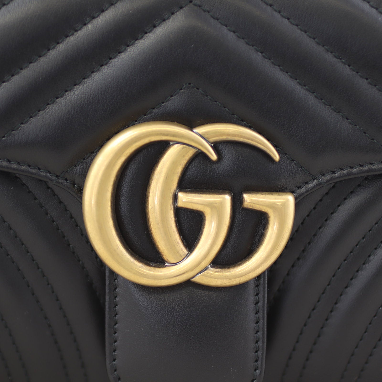 Gucci GG Marmont Matelasse Small Shoulder Bag Hardware
