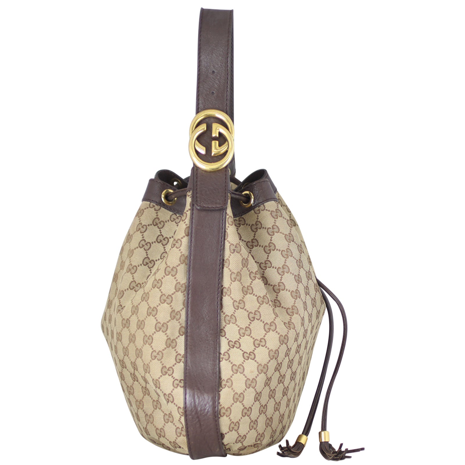 Gucci Hobo GG Canvas Large Right