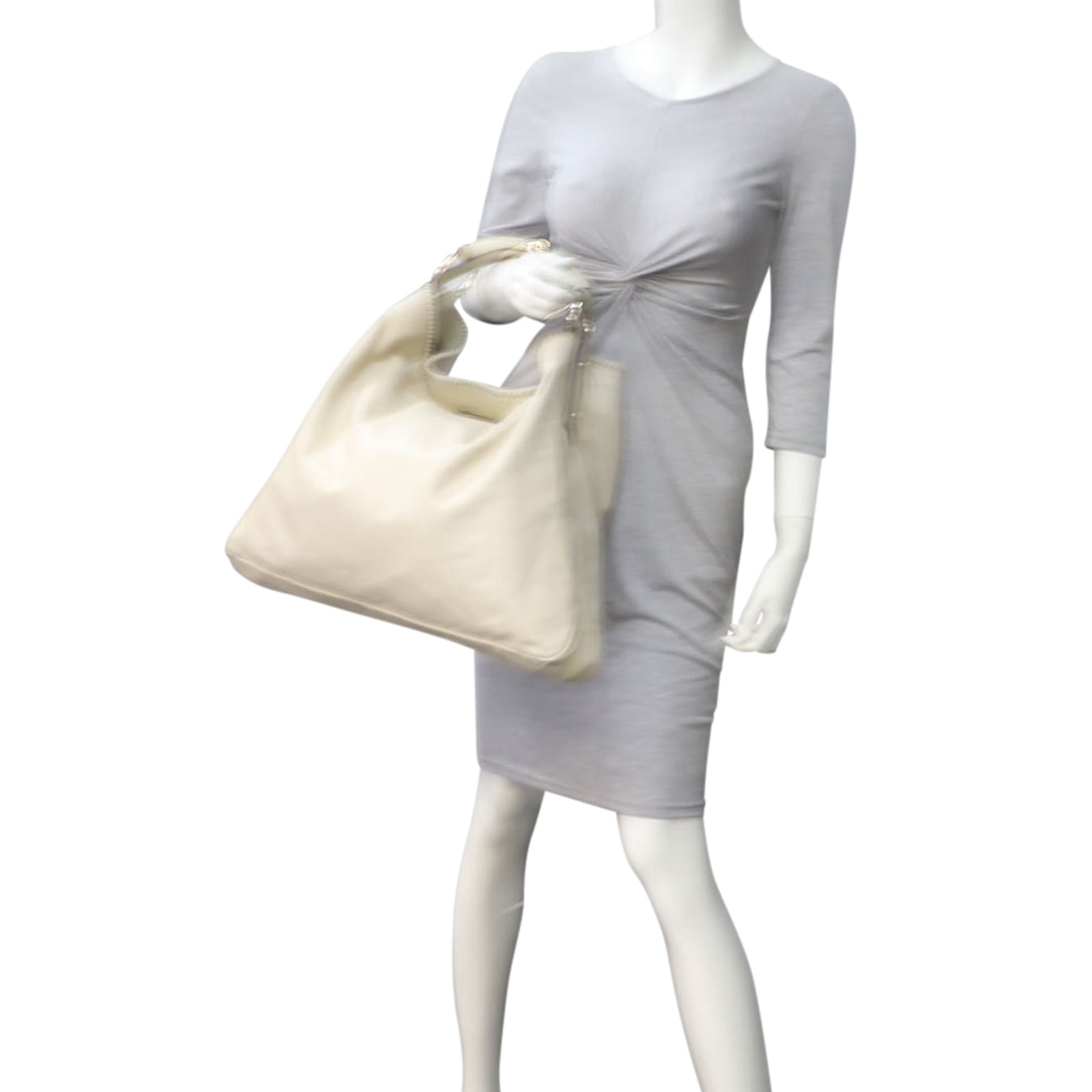 Gucci Horsebit Large Leather Hobo Mannequin