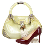 Gucci Indy Guccissima Patent Tote Shoe