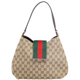Gucci Ladies Web Hobo Front