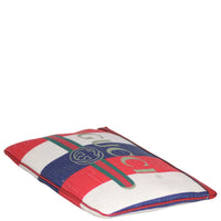 Gucci Linea Merida Striped Canvas Pouch Corner