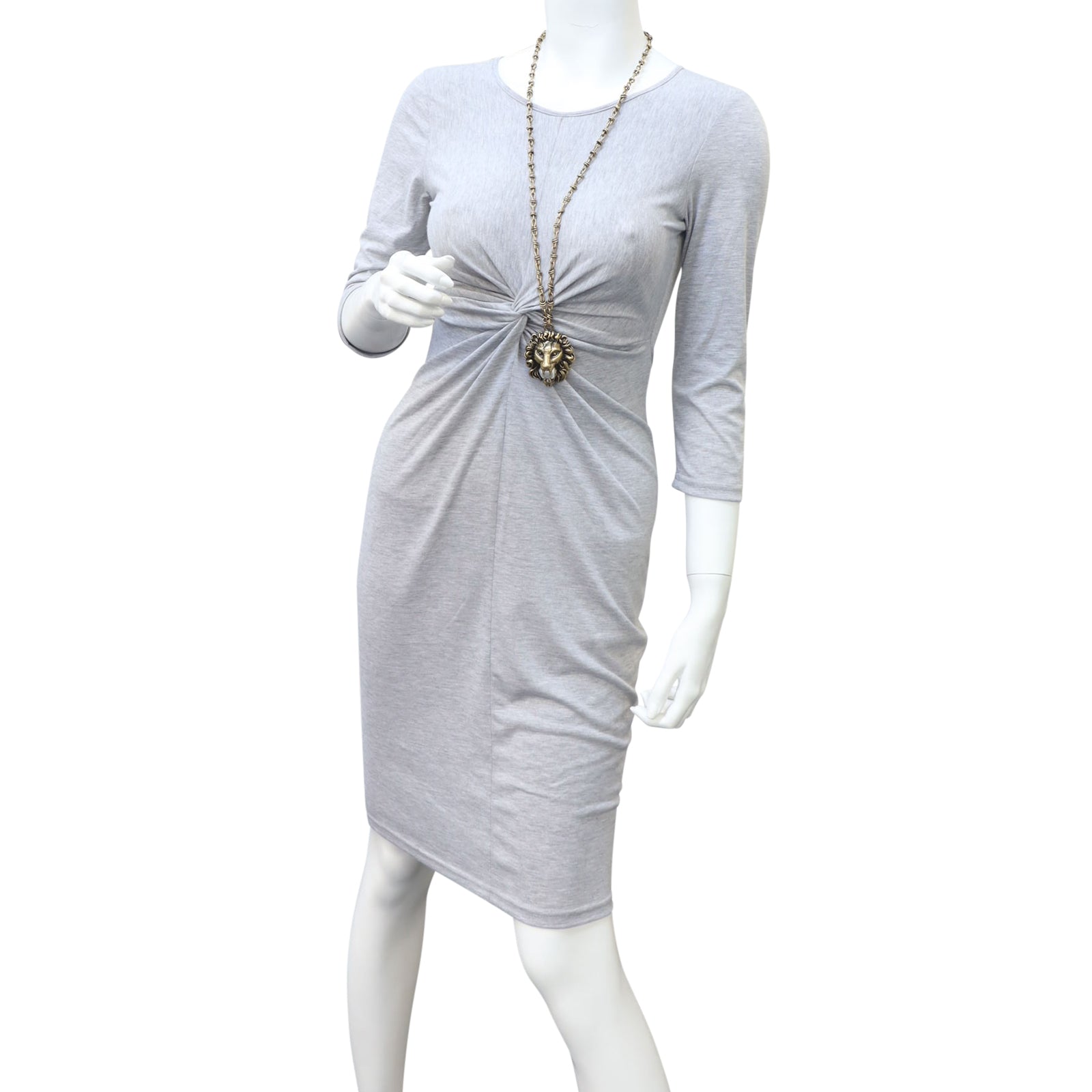 Gucci Lion Head Necklace Mannequin