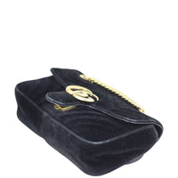 Gucci Marmont GG Velvet Small Corner