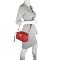 Gucci Marmont Small Matelassé Bag mannequin