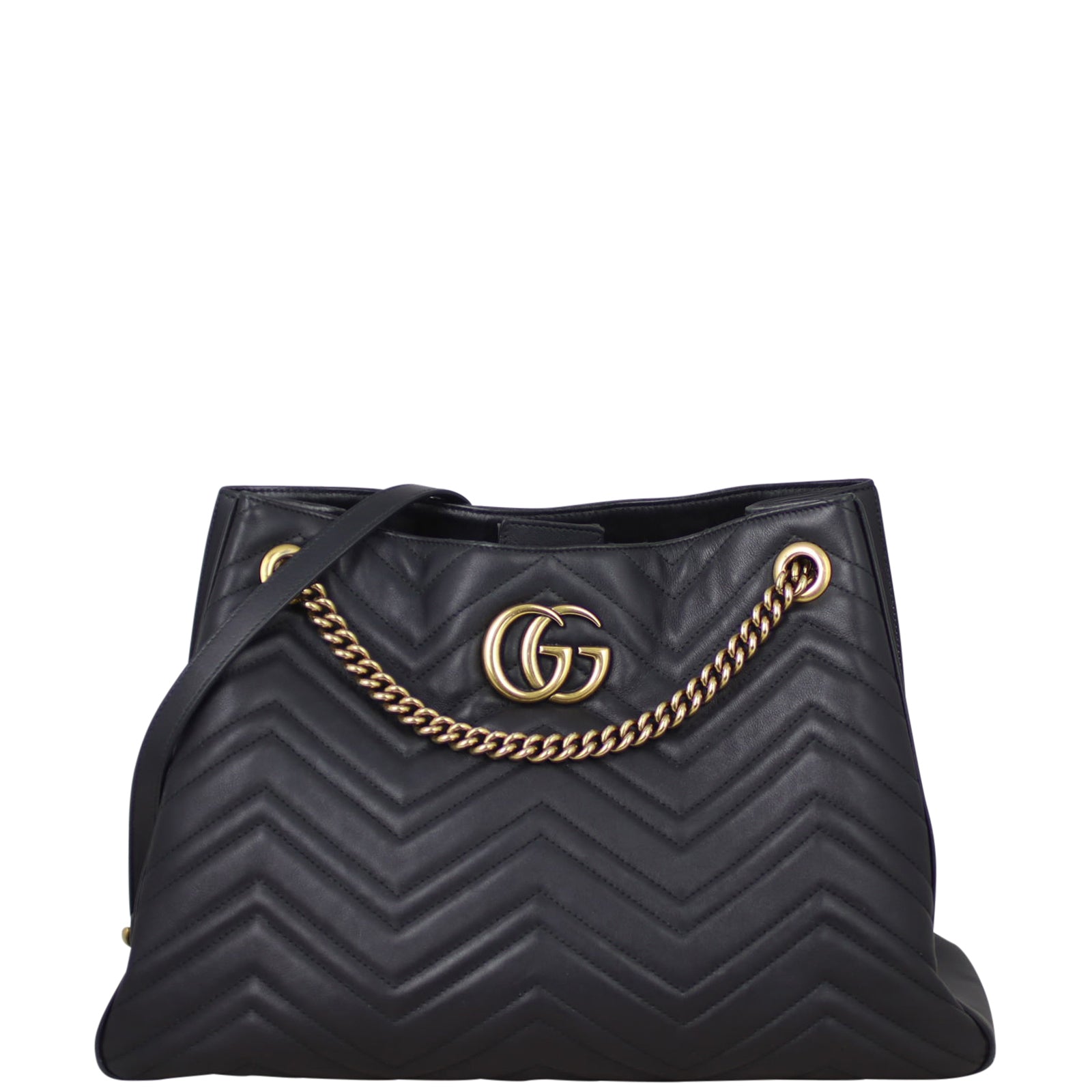 Gucci Marmont Matelasse Medium Tote Front