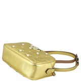 Gucci Marmont Matelasse Pearl Embellished Camera Bag Corner