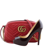Gucci Marmont Small Matelassé Bag shoe