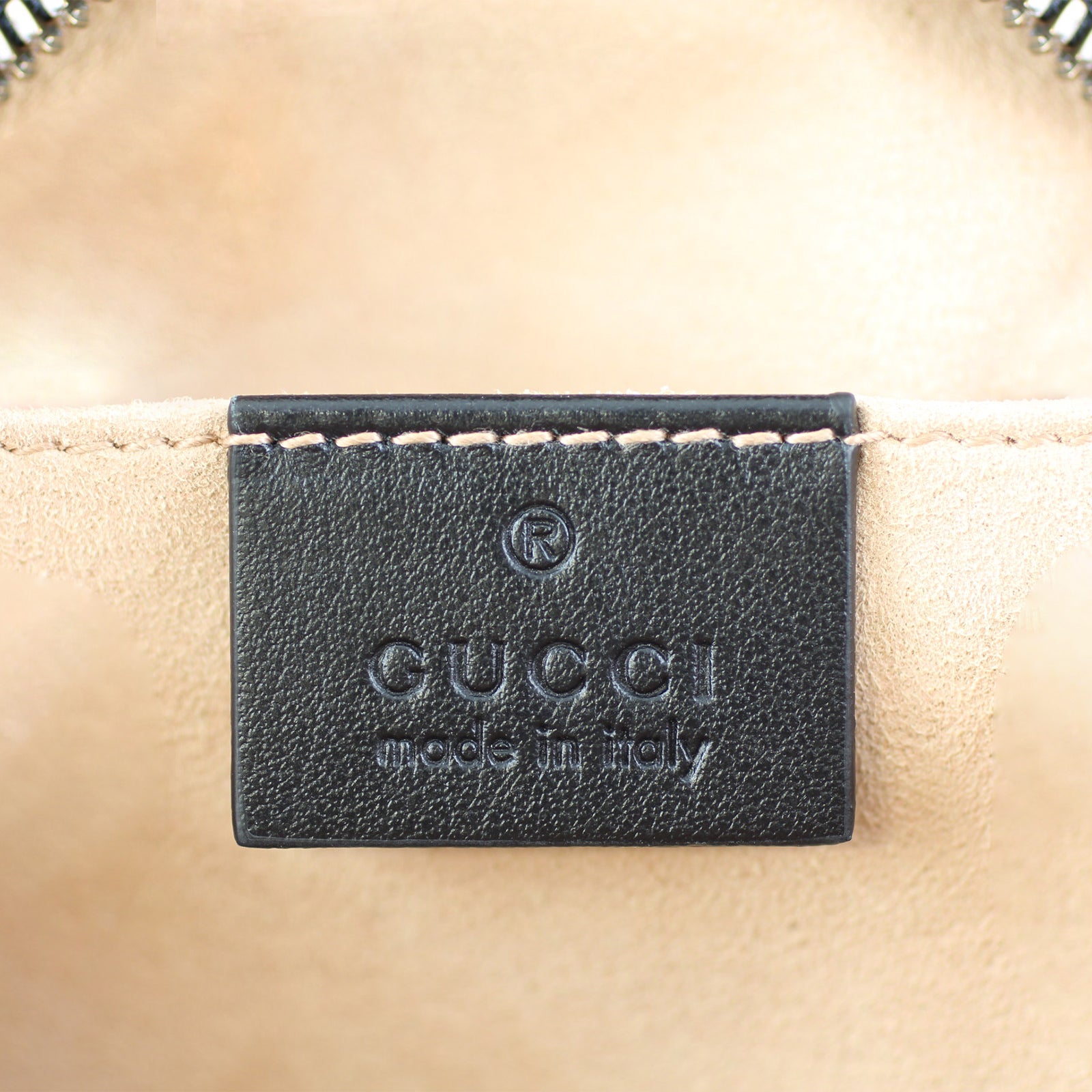 Gucci GG Marmont Small Camera bag made stamp