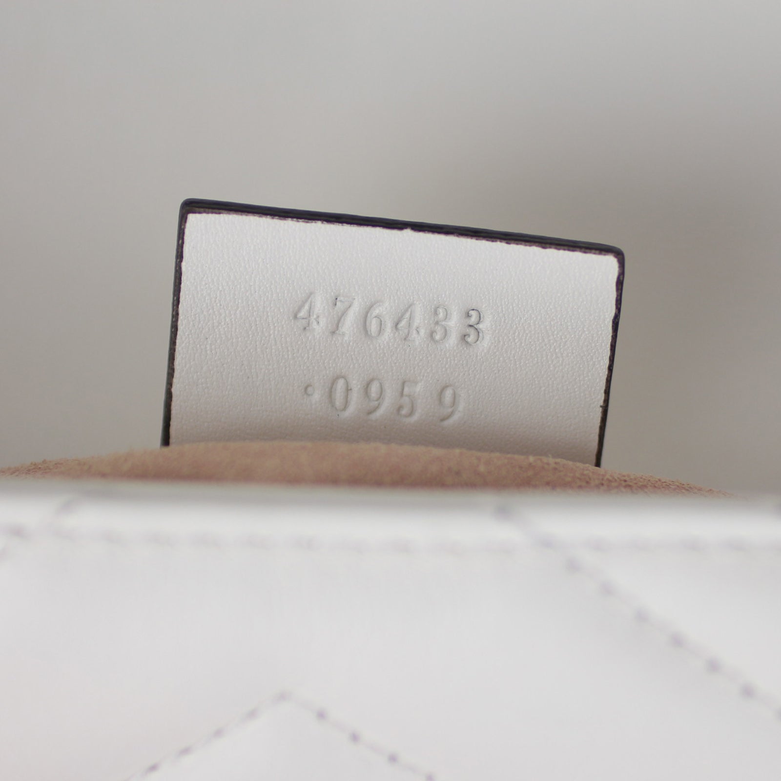 Gucci Marmont Super Matelassé Mini Bag Code