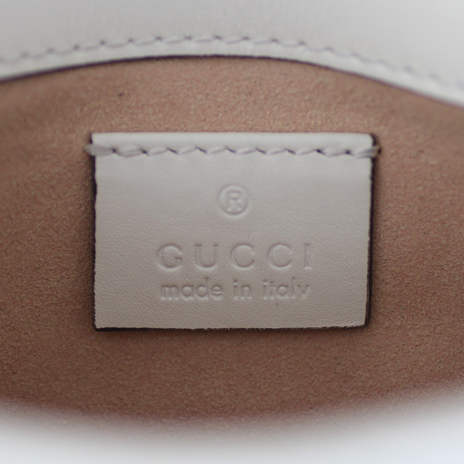 Gucci Marmont Super Matelassé Mini Bag Stamp