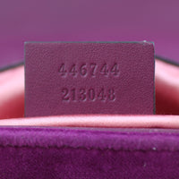 Gucci Marmont Velvet Mini Code