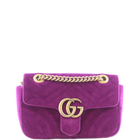 Gucci Marmont Velvet Mini Front
