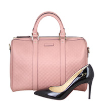 Gucci Microguccissima Boston Shoe