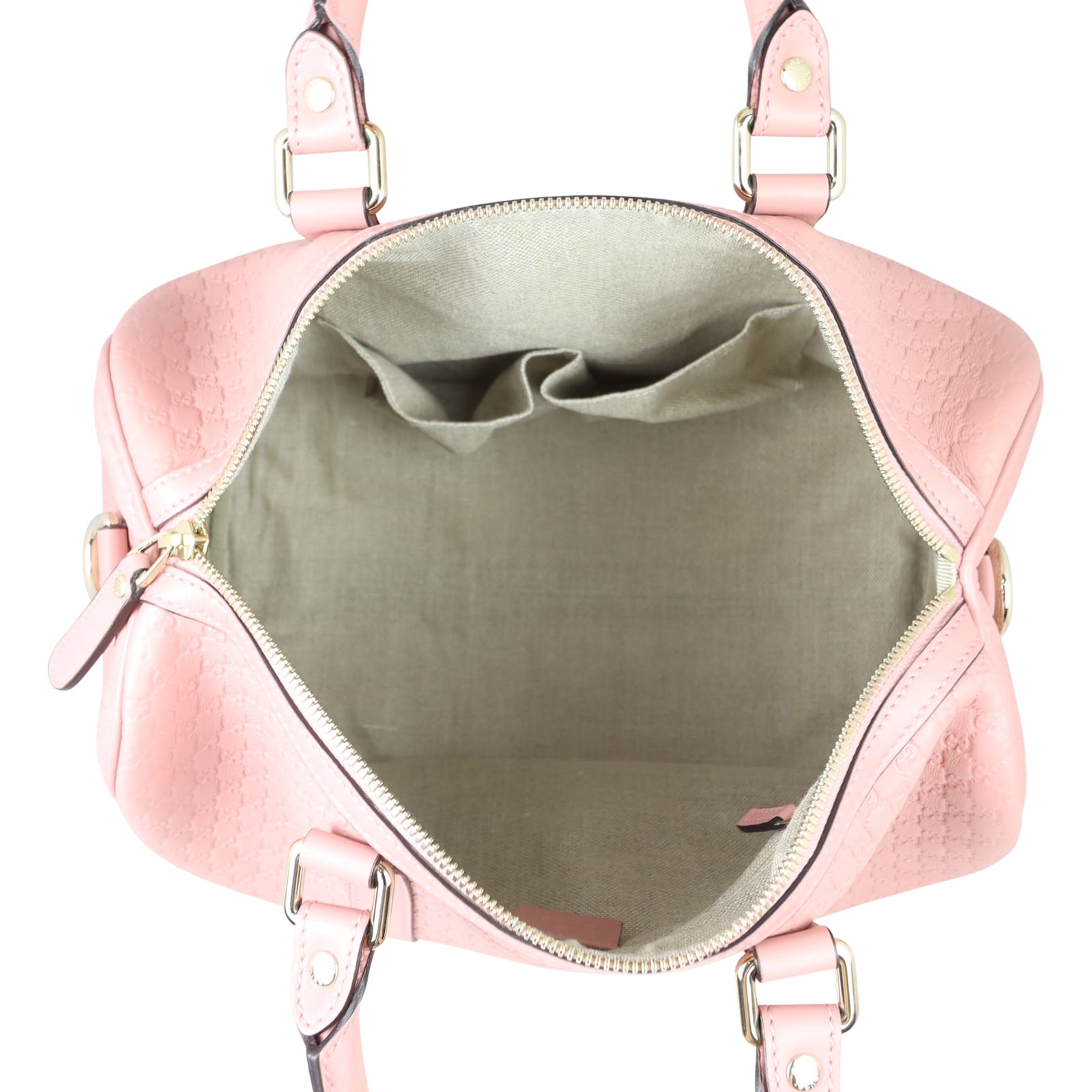 Gucci Microguccissima Boston Whole interior