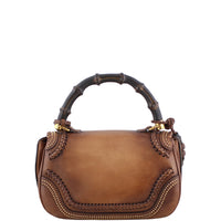 Gucci New Bamboo Stud-Embellished Bag Medium Back