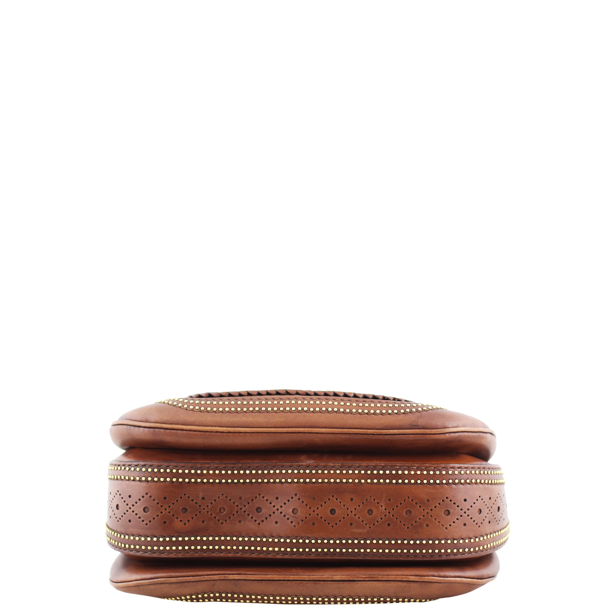 Gucci New Bamboo Stud-Embellished Bag Medium Base