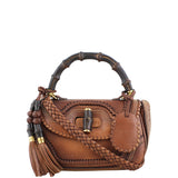 Gucci New Bamboo Stud-Embellished Bag Medium Front
