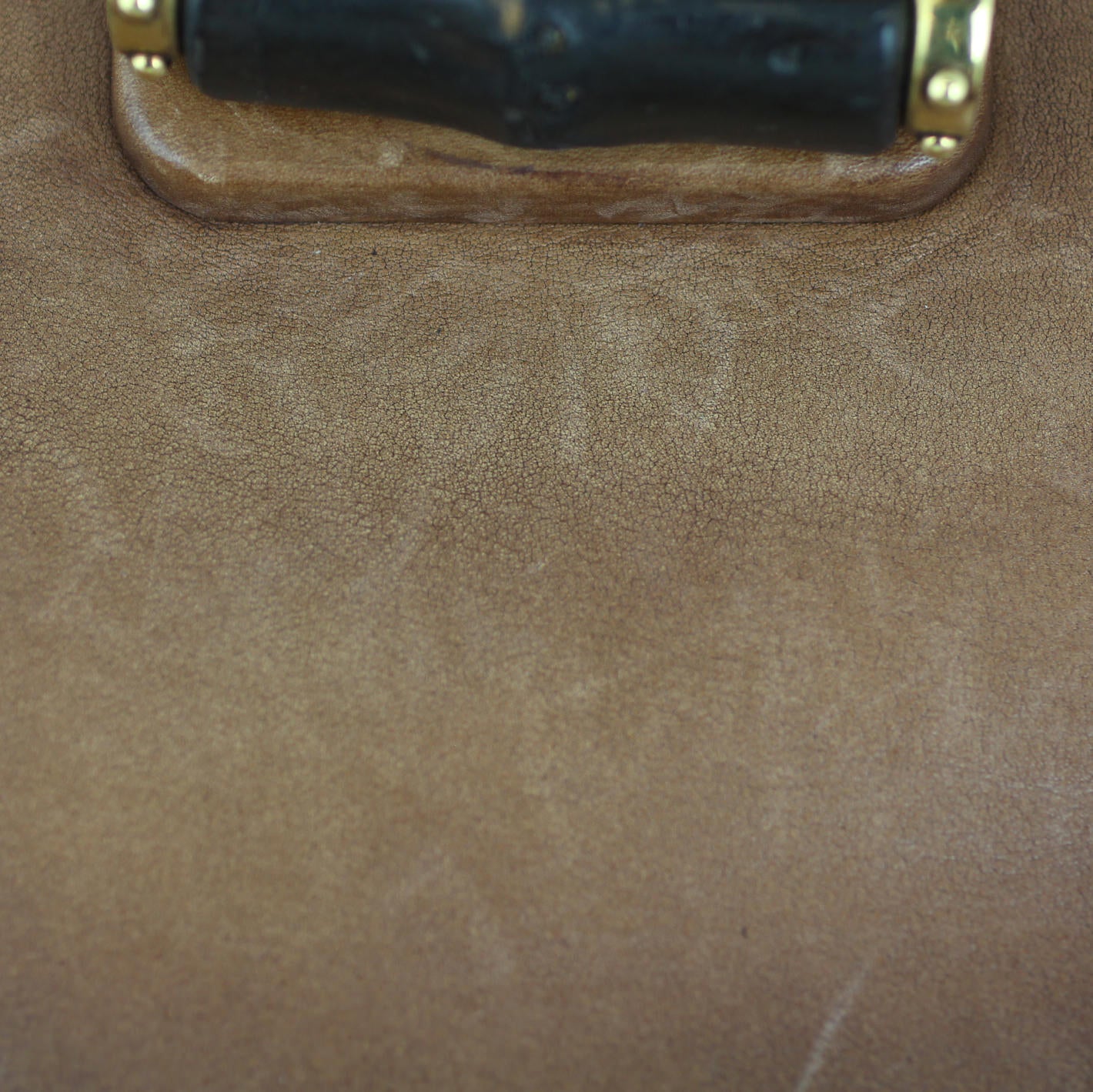 Gucci New Bamboo Stud-Embellished Bag Medium Scuff Marks