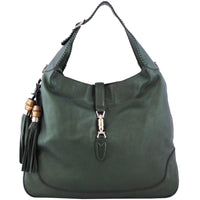 Gucci New Jackie Metallic Shoulder Bag Large Front