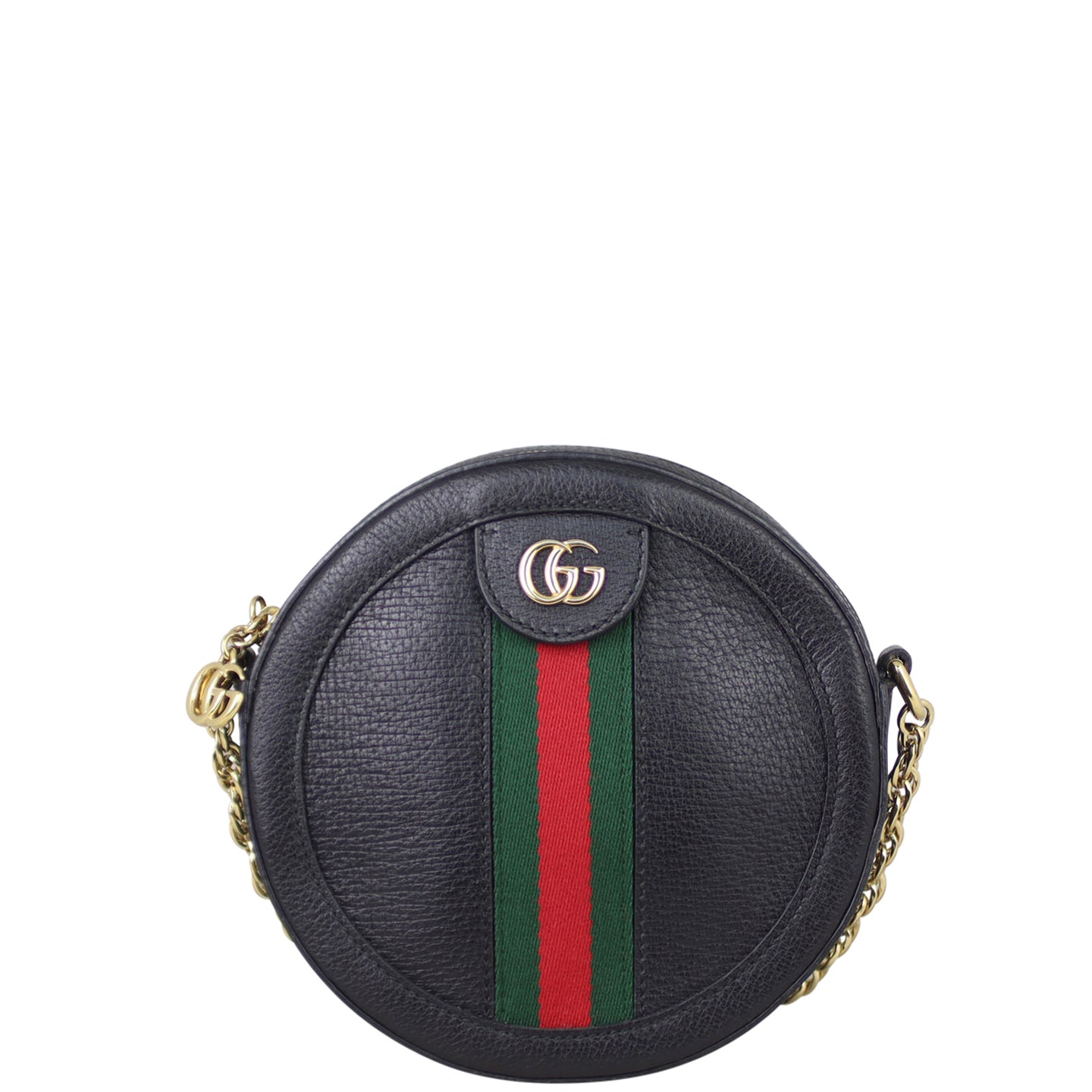 Gucci Ophidia Round Mini Shoulder Bag Front
