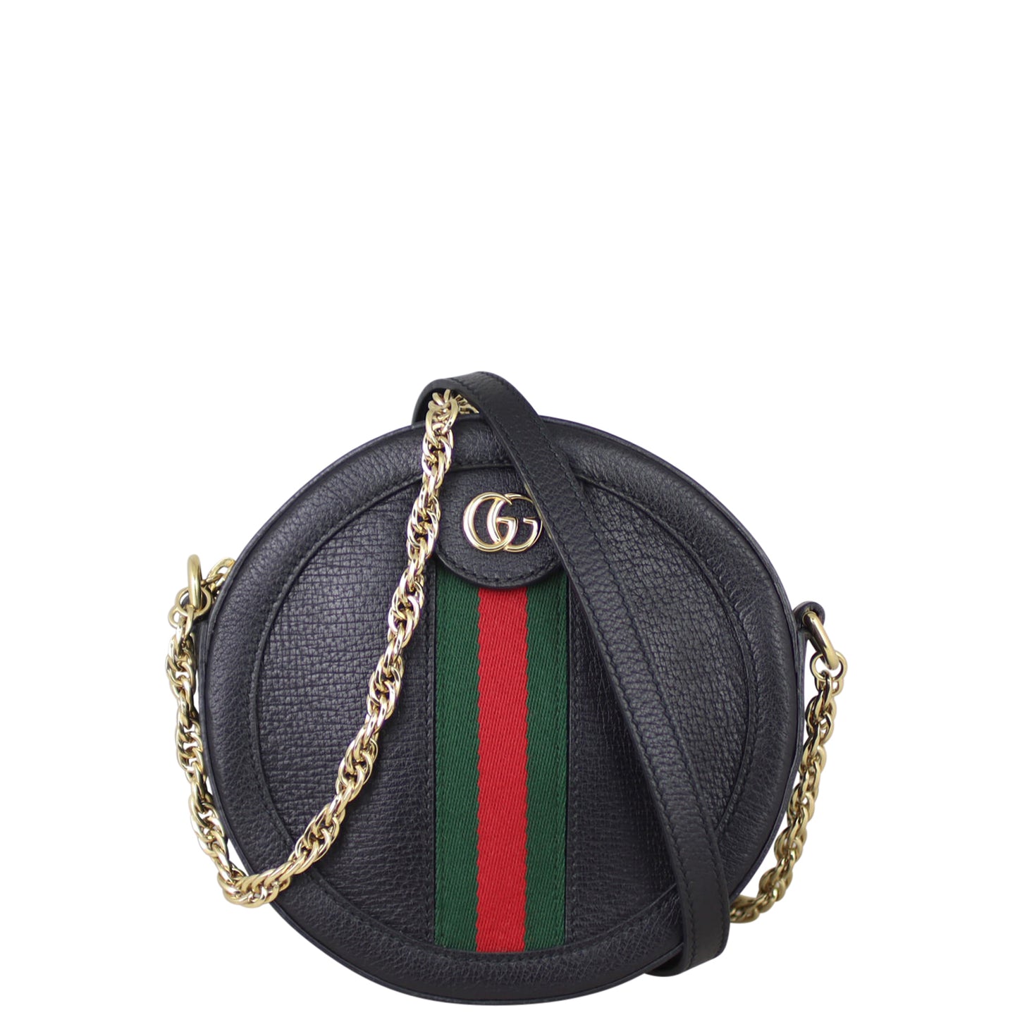 Gucci Ophidia Round Mini Shoulder Bag Front