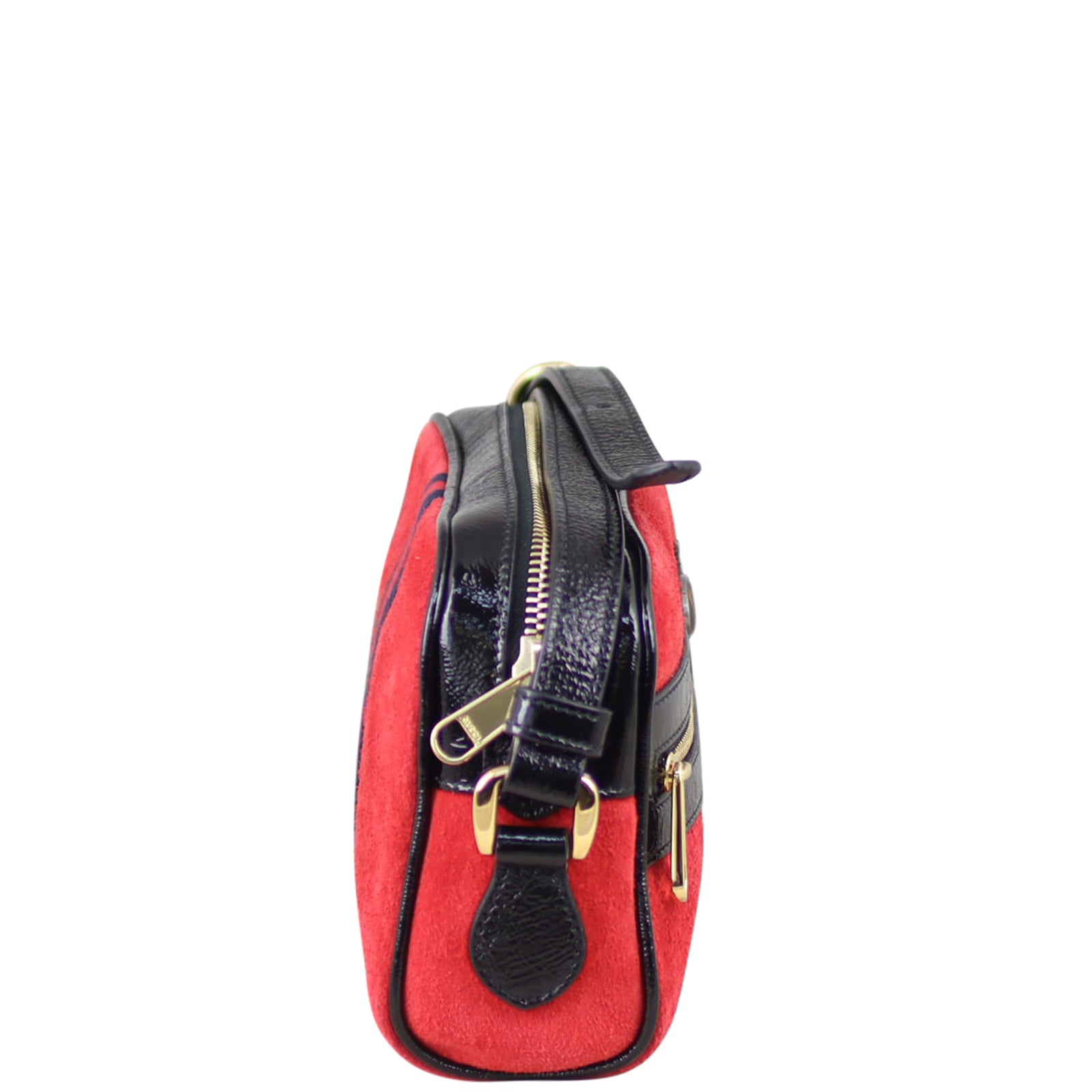 Gucci Ophidia Suede Mini Crossbody Side