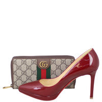 Gucci Ophidia Three Little Pigs Zip Around Wallet Shoe