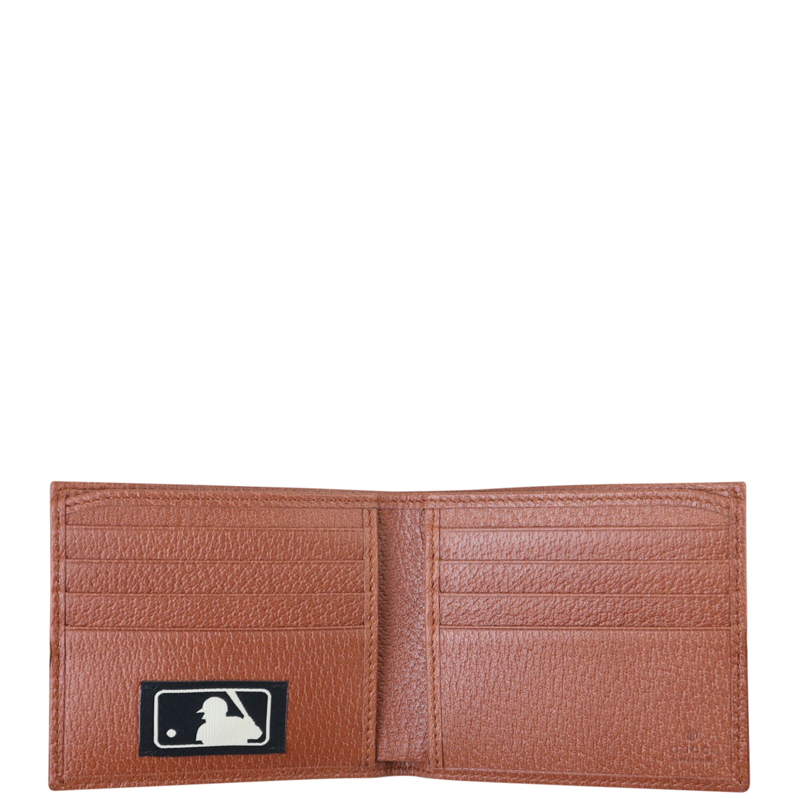 Gucci Original GG Bifold wallet with LA Angels Patch Whole interior
