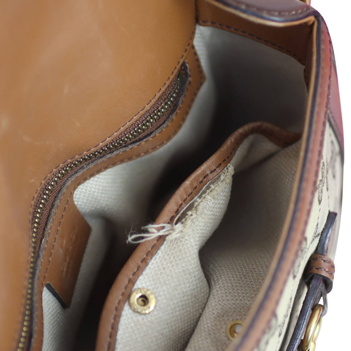 Gucci Original GG Lady Web Shoulder Bag