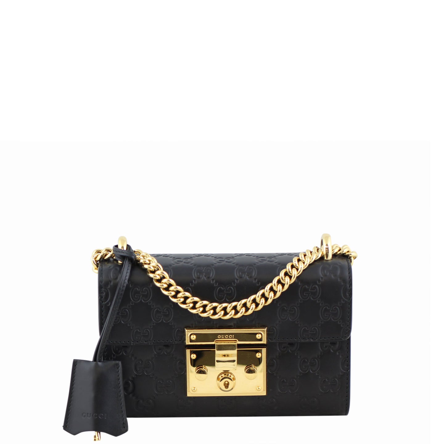 Gucci Padlock Small Signature Shoulder Bag Front