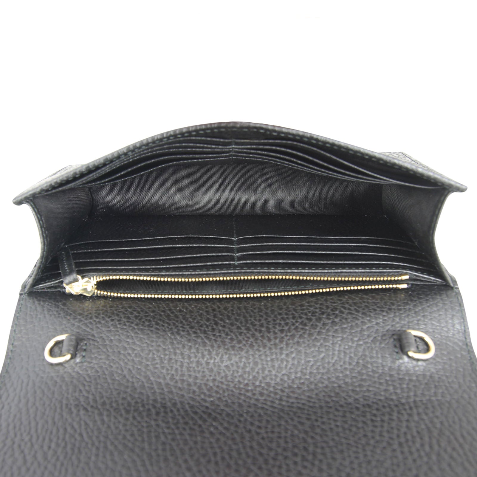 Gucci Piccola Pelleteria Donna Interlocking G Chain Bag Interior