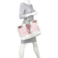 Gucci Positano Large Embroidered Tote Mannequin