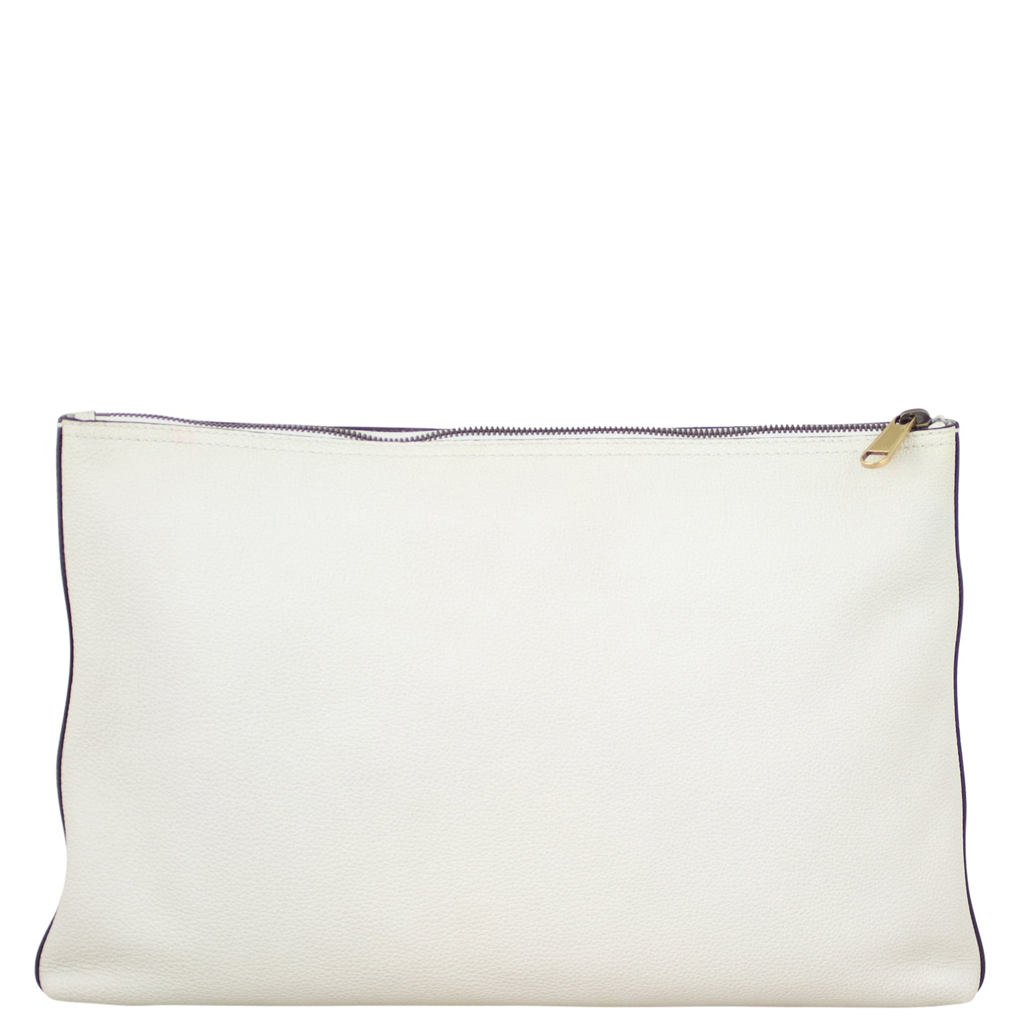 Gucci Print Leather Pouch Back