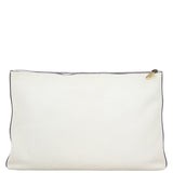 Gucci Print Leather Pouch Back