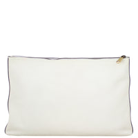 Gucci Print Leather Pouch Back