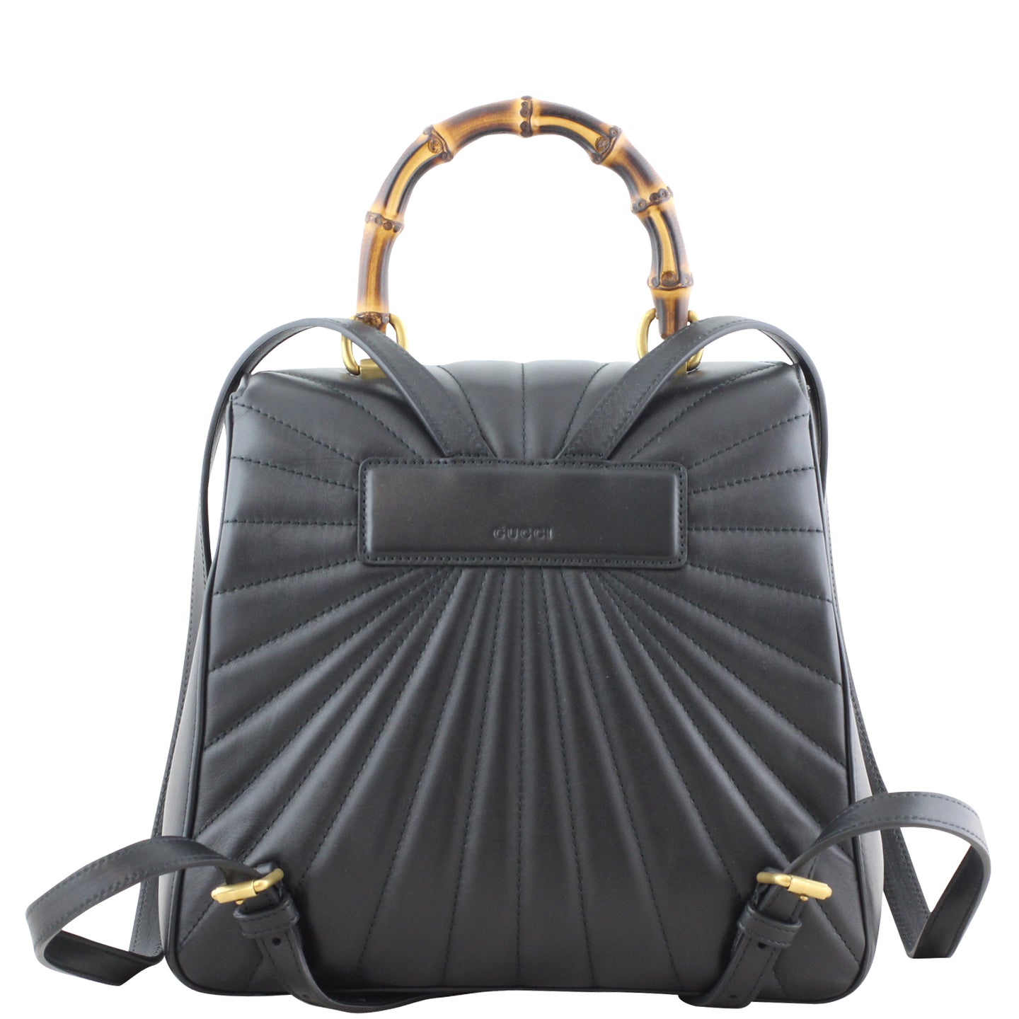Gucci Queen Margaret Quilted Leather Backpack Back